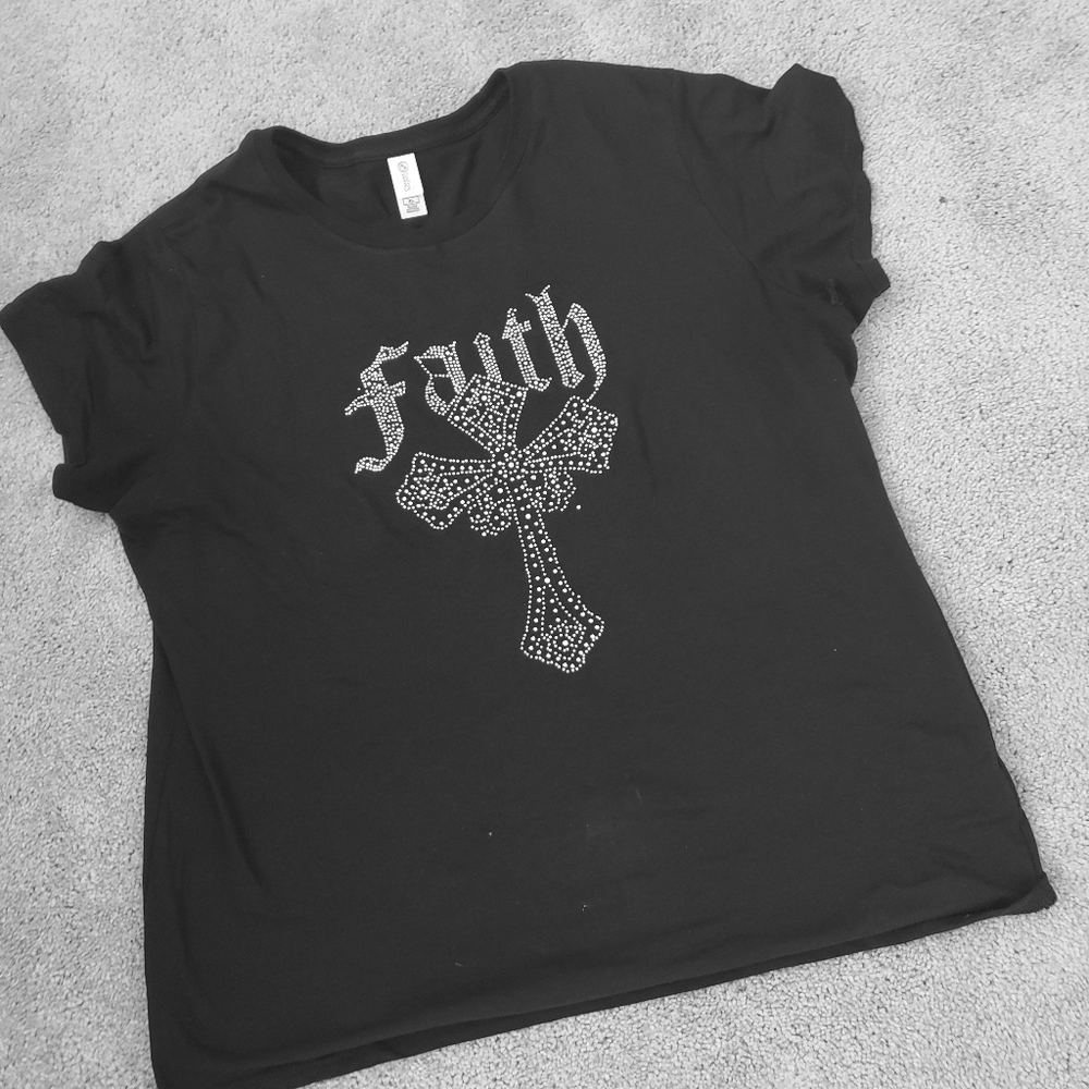 Bling Tee "Faith"